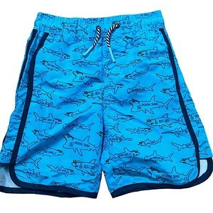 ANDY & EVAN: NWT Shark Swim Trunks - Size 6Y